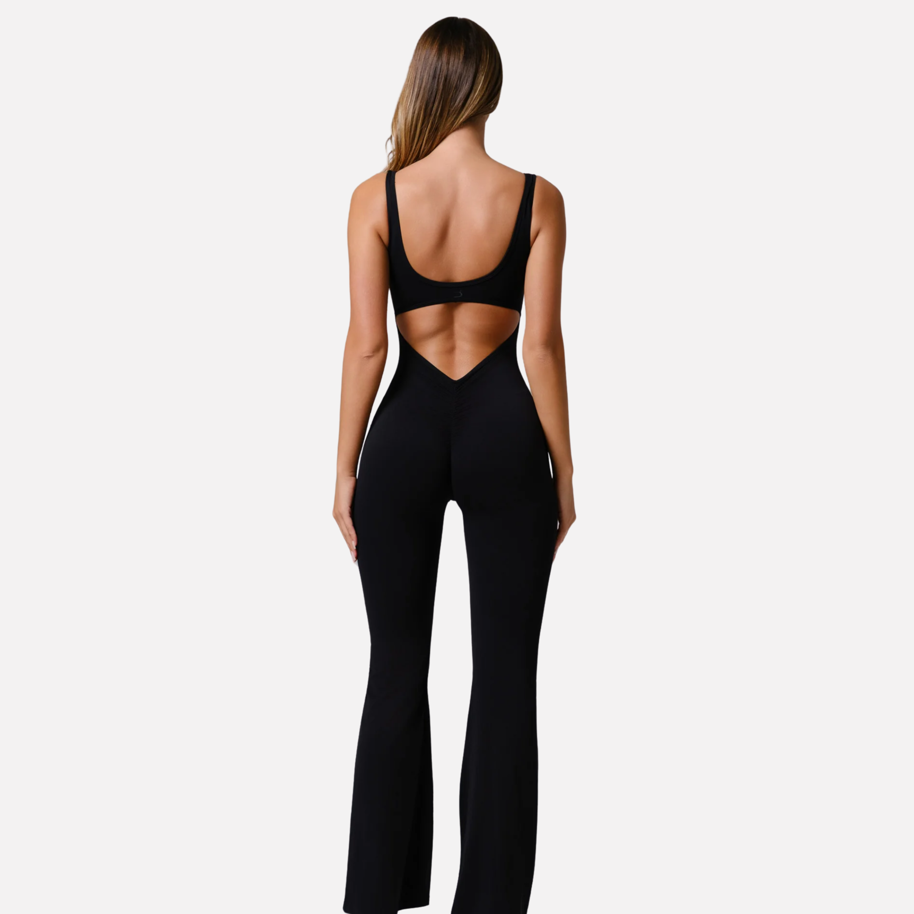 LuxeFlex Bodysuit | Black