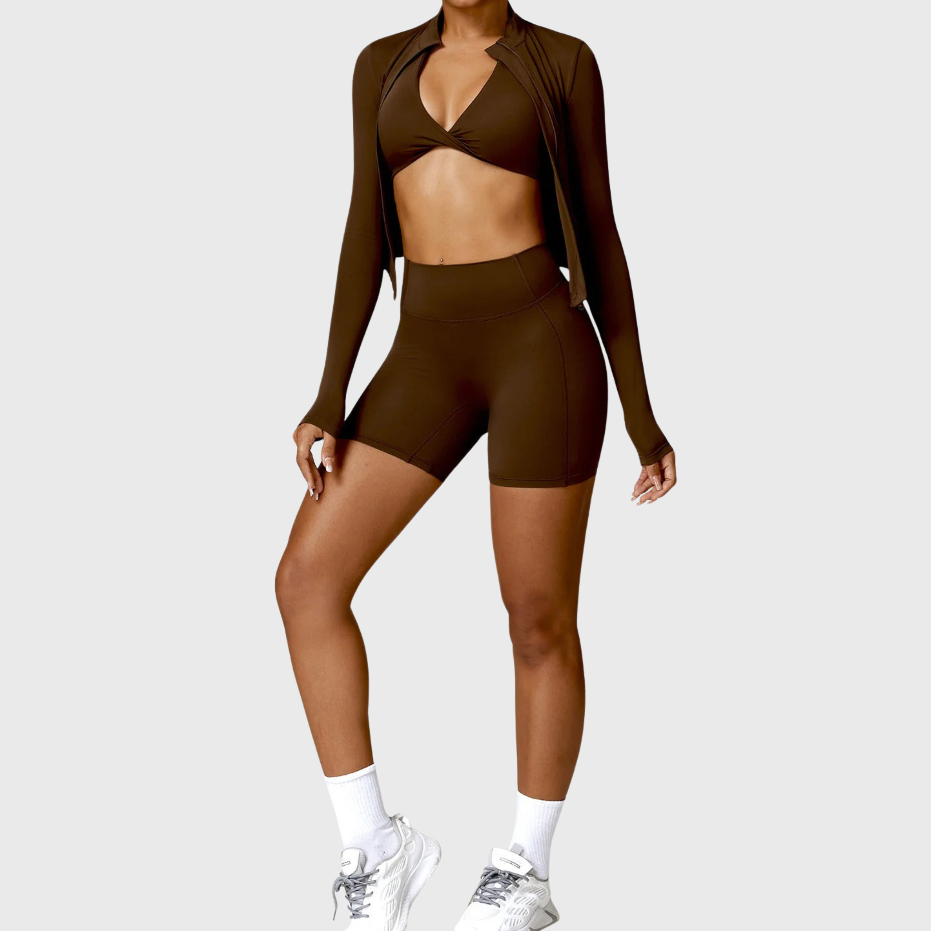 Core Stretch Jacket | Brown