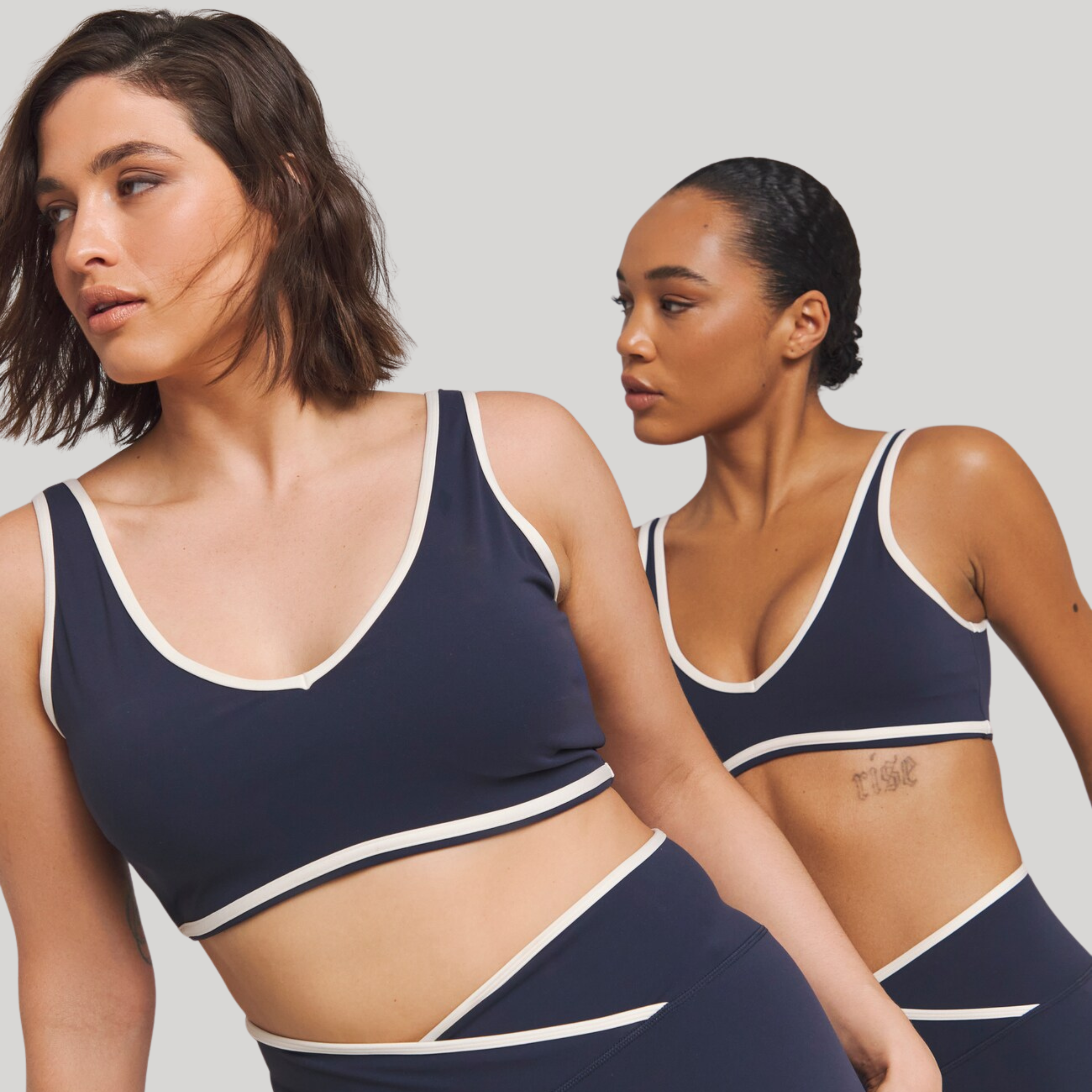 Flex Support Bras with Stripes