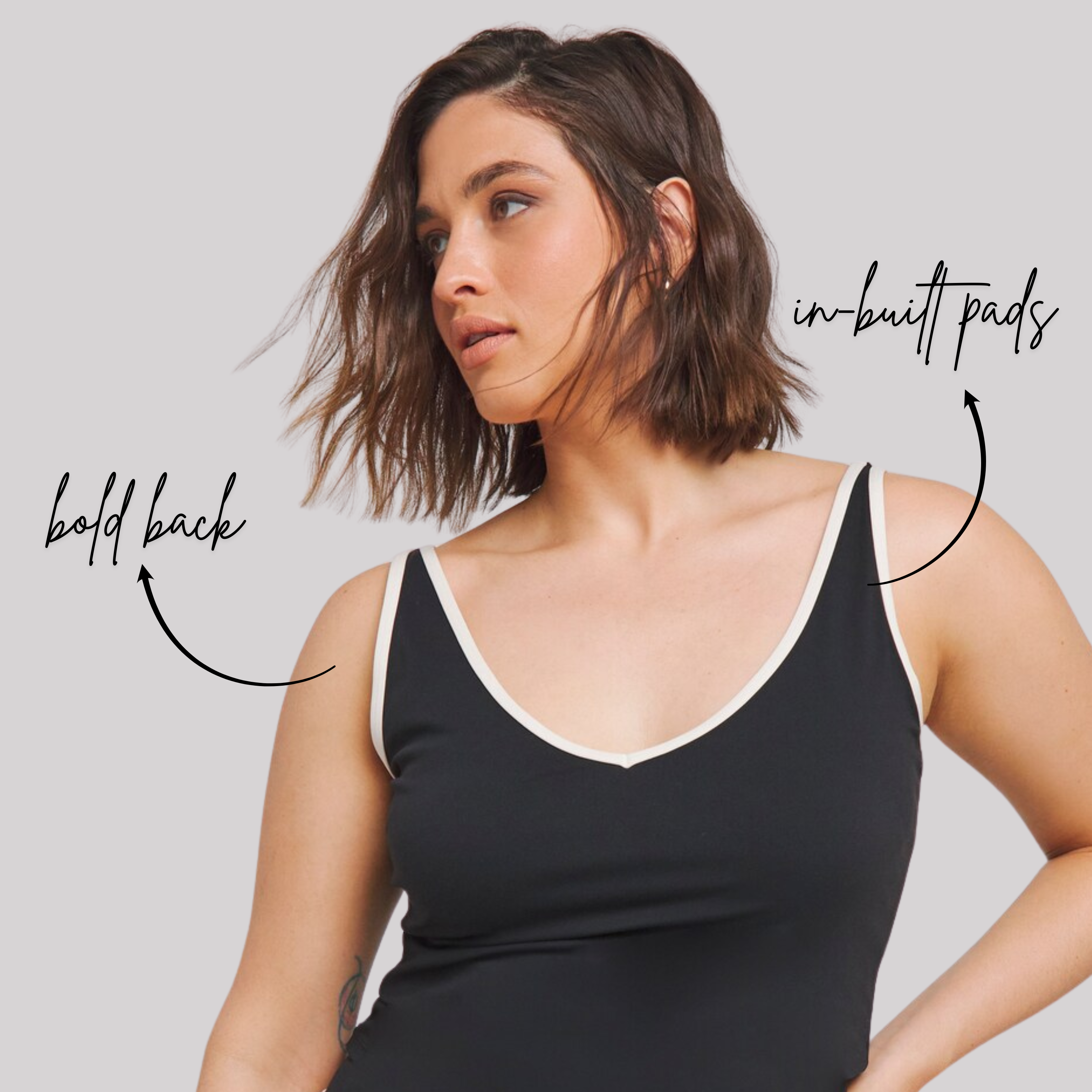 Core Seamless Set | Set of 2 - Black