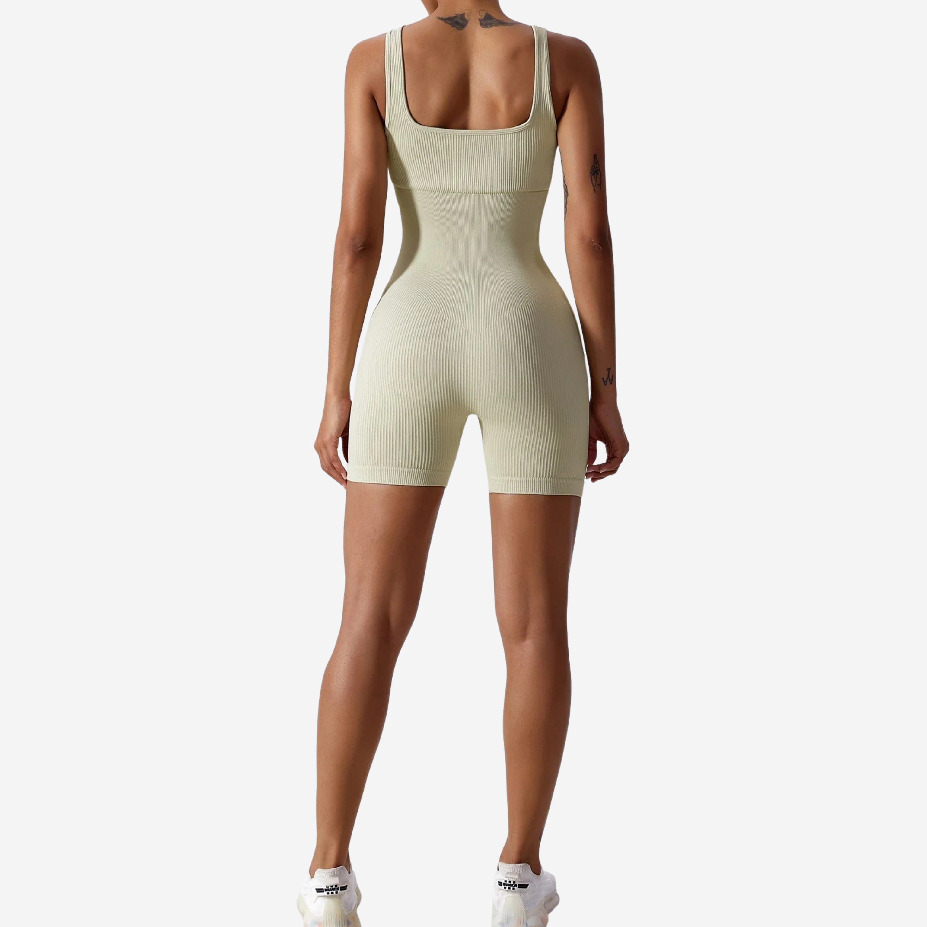 BootyPop Bodysuit (Non-Padded) | White
