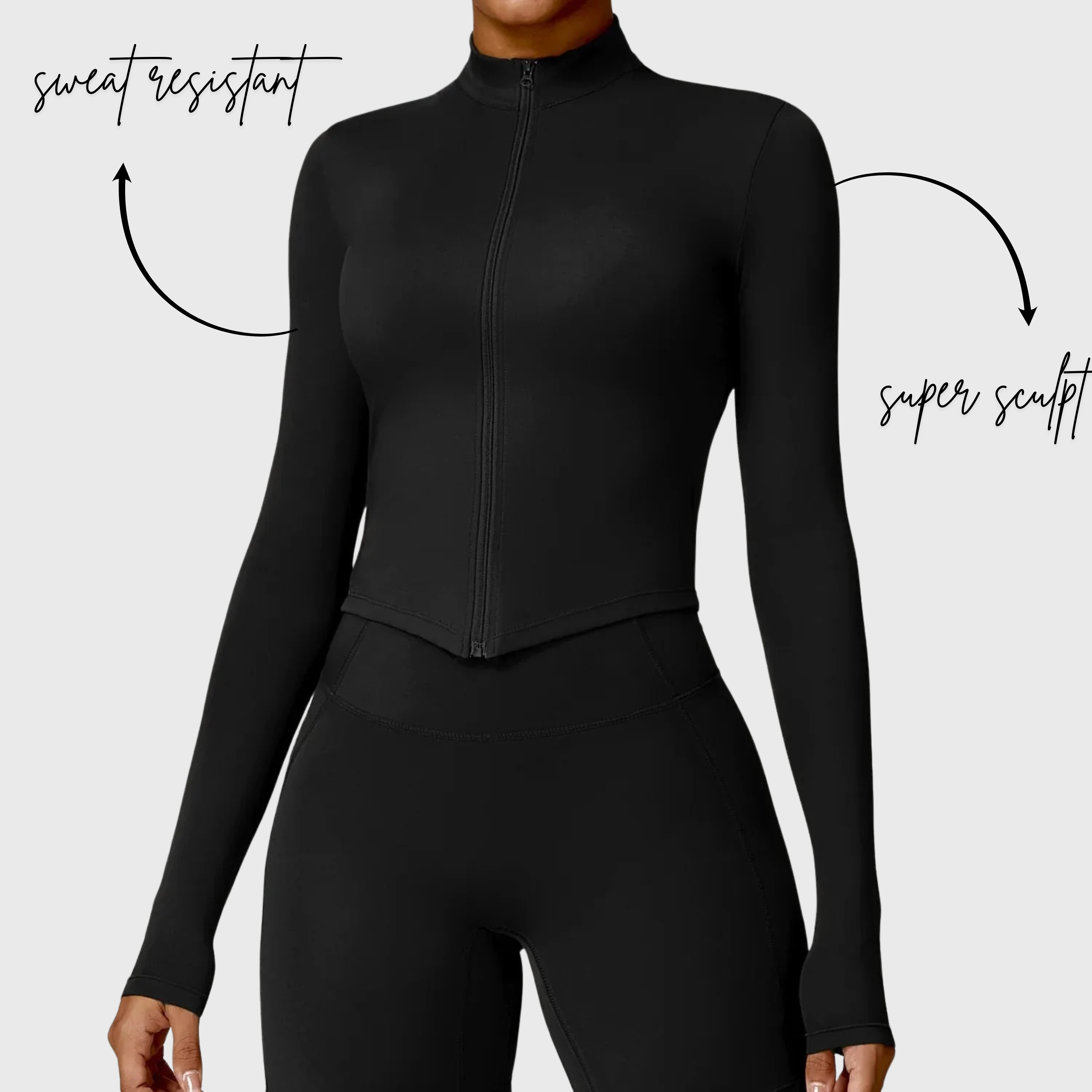 Core Stretch Jacket | Black