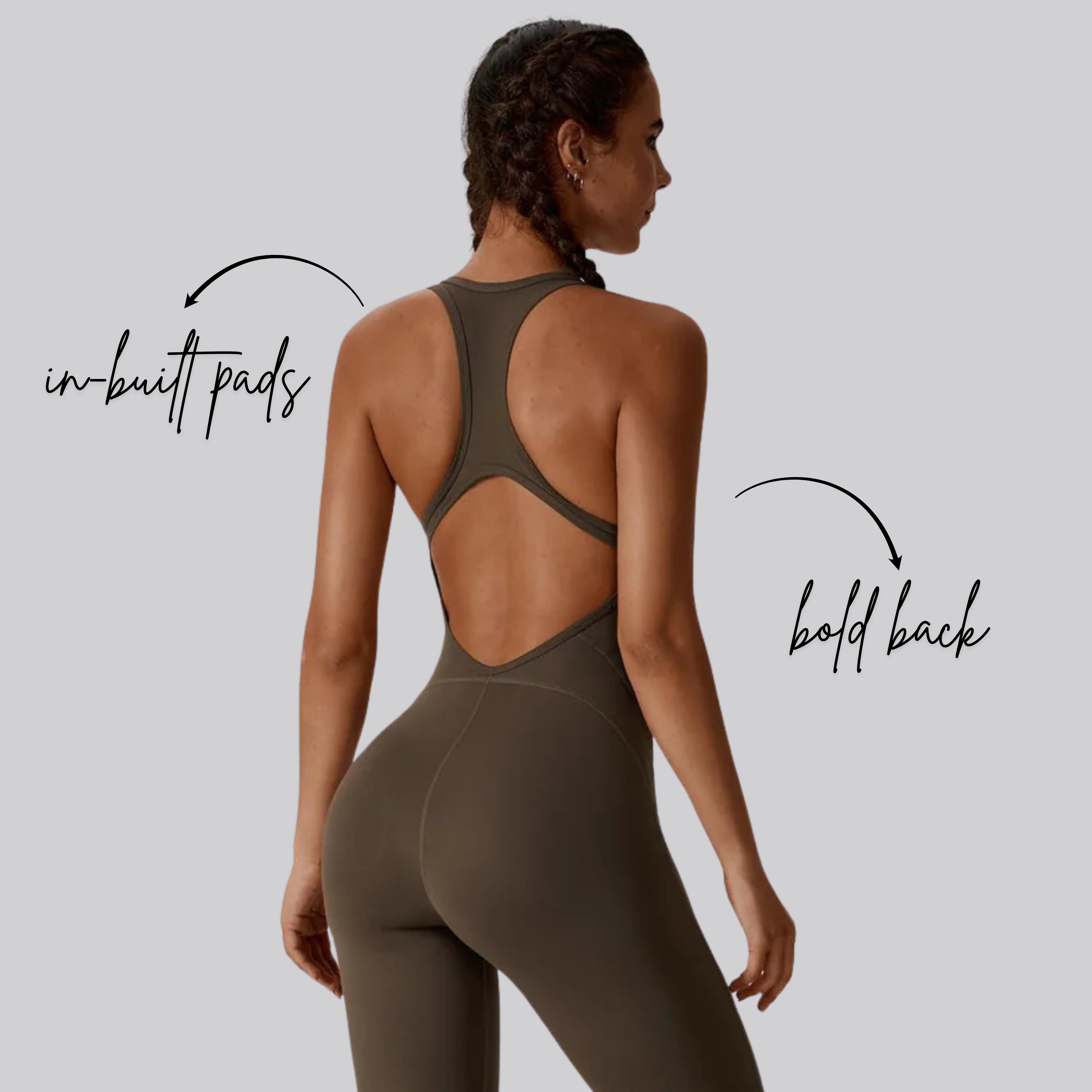Essence Bodysuit | Brown