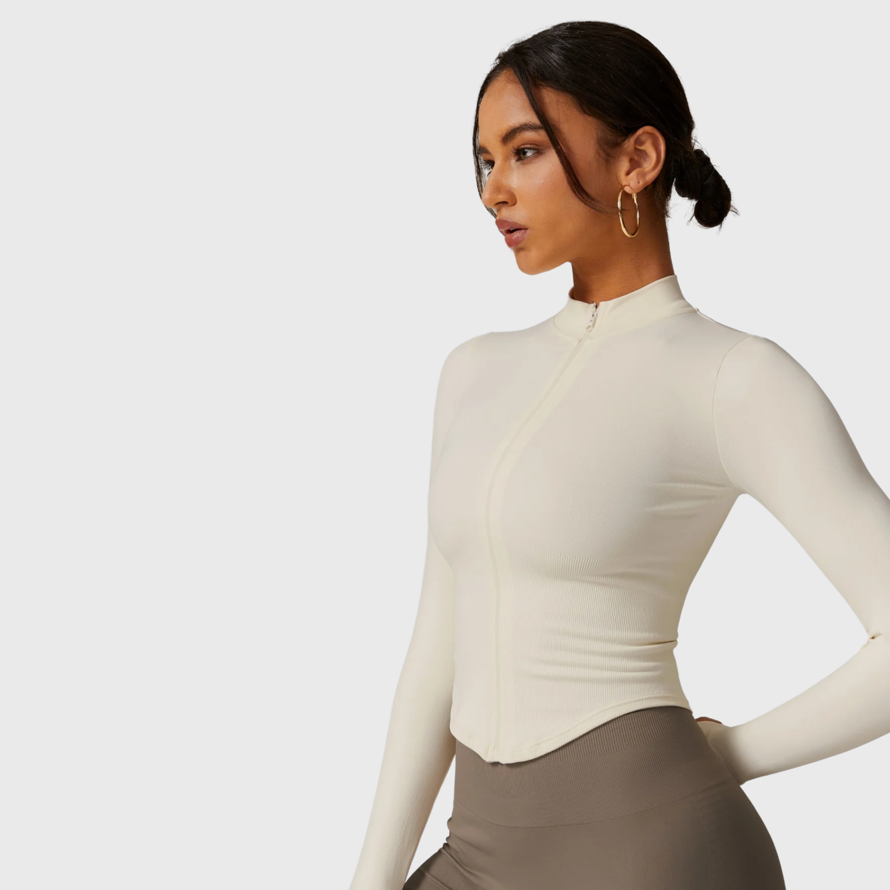Core Stretch Jacket | White