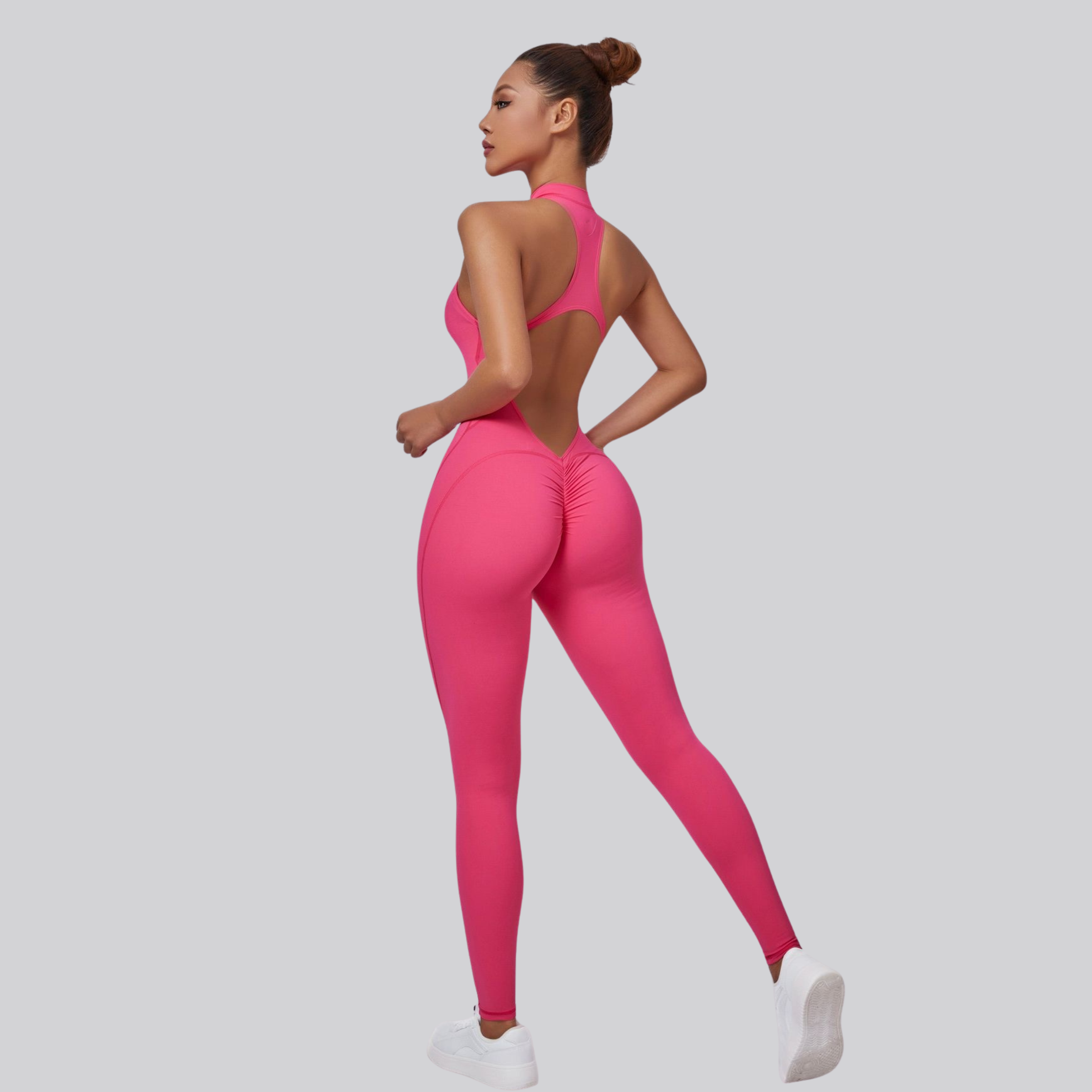 CurveFlex Bodysuit | Pink