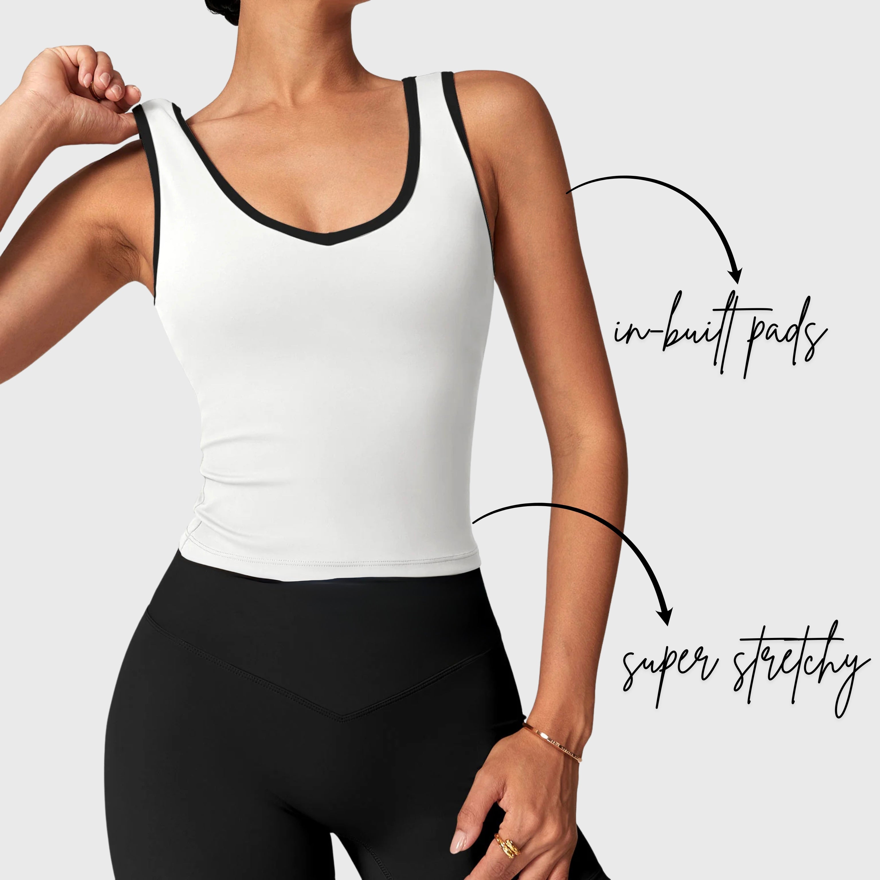 Sculpt Seamless Flare Set | Set of 2 - White