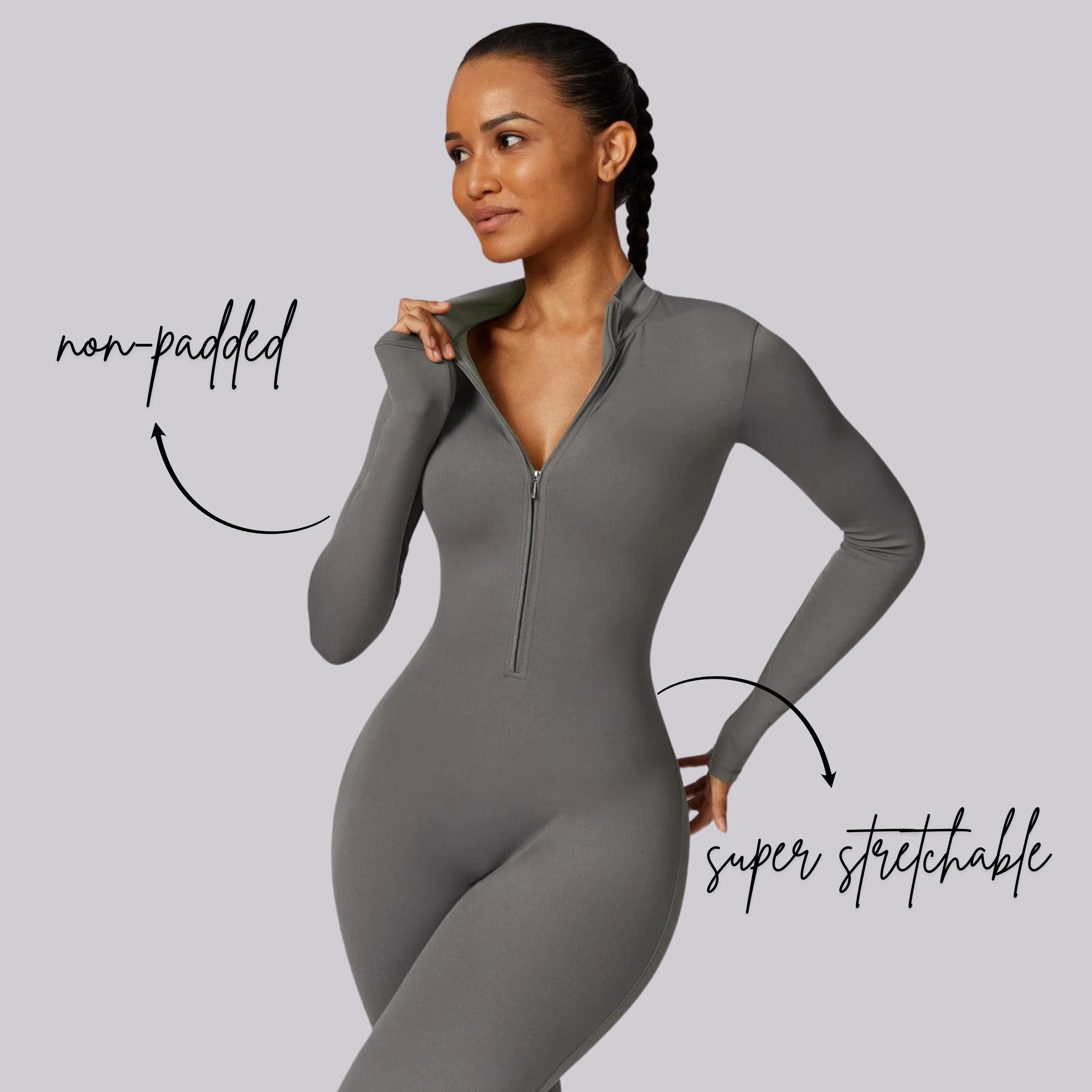 PureBliss Bodysuit | Grey