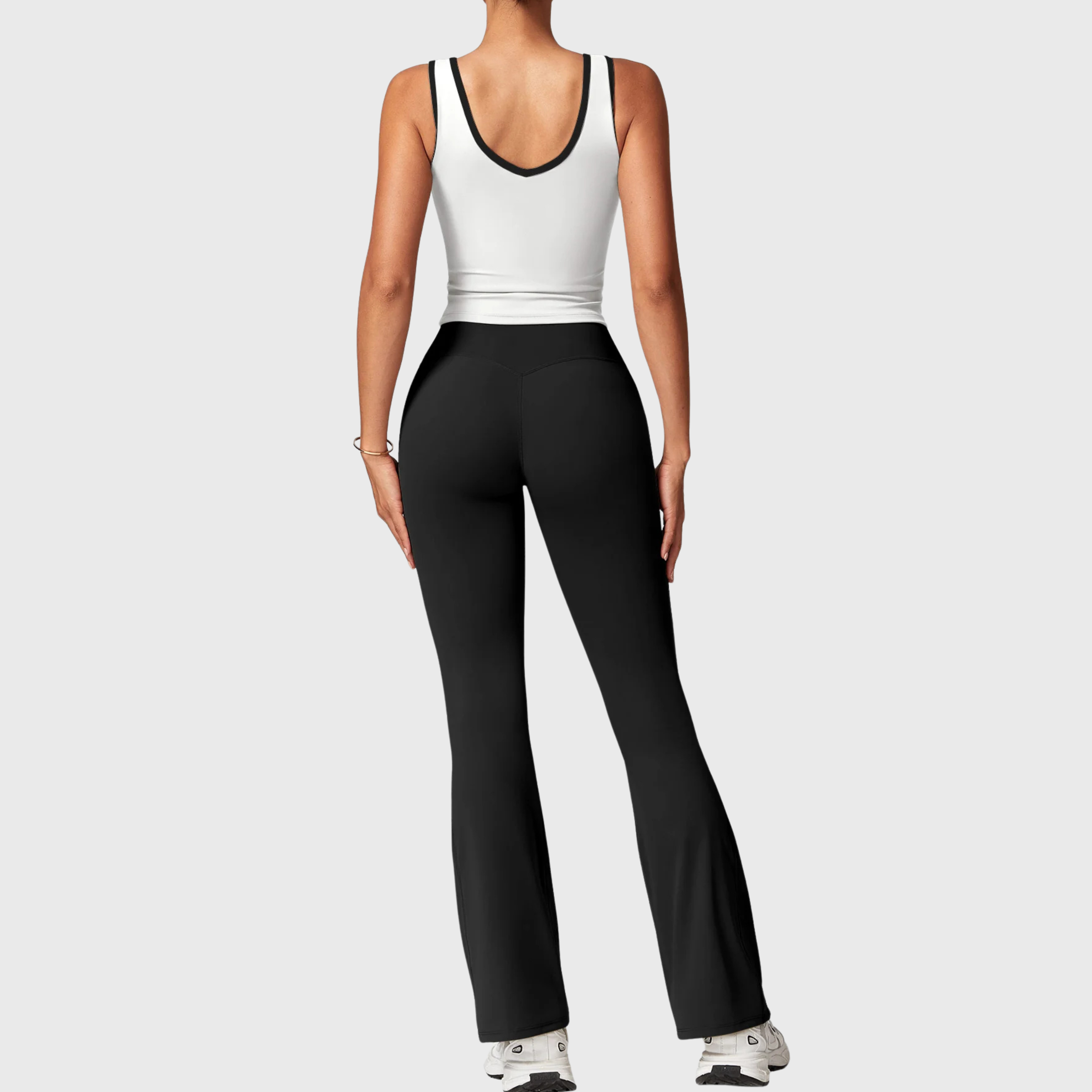 Sculpt Seamless Flare Set | Set of 2 - White