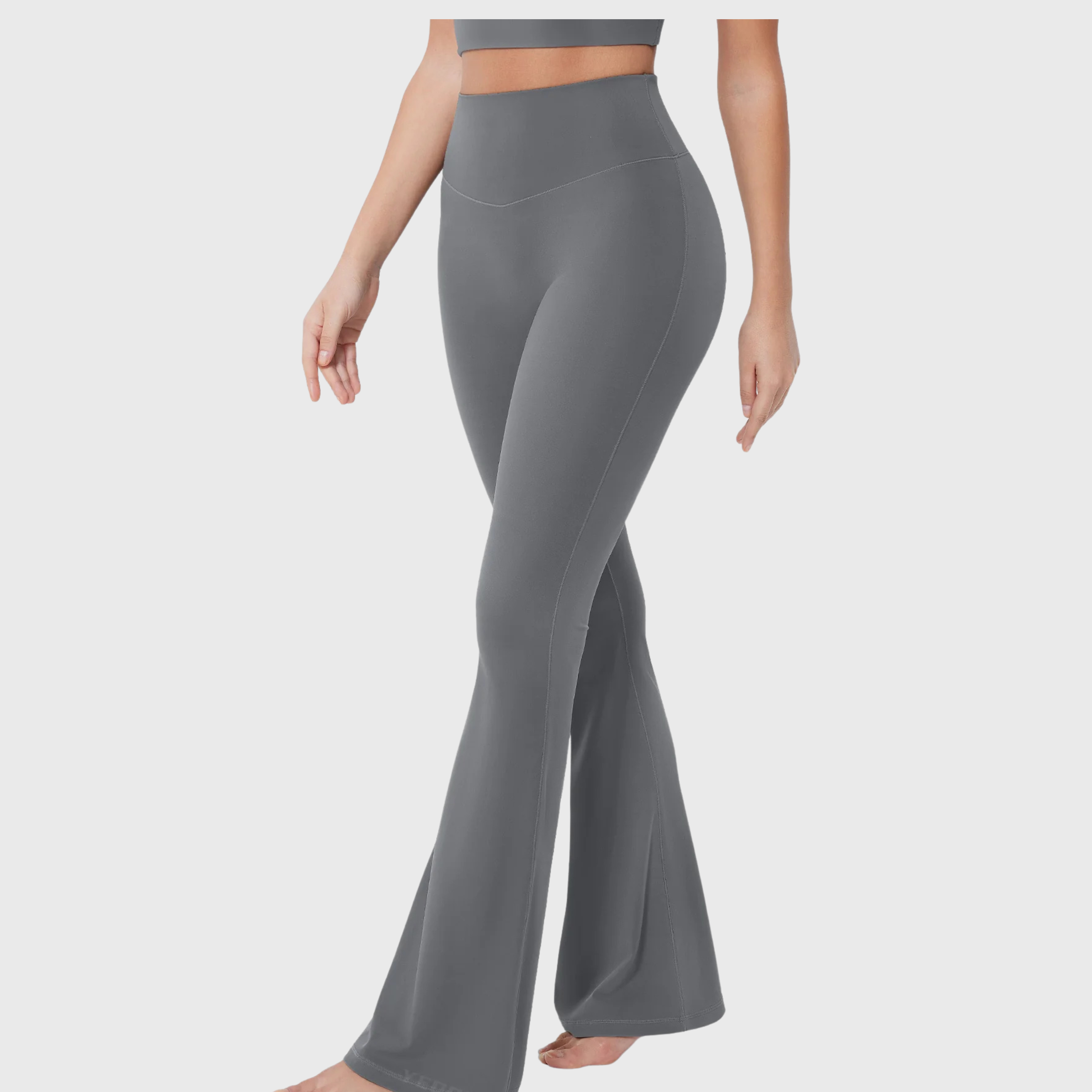 Sculpt Seamless Flare Leggings | Grey