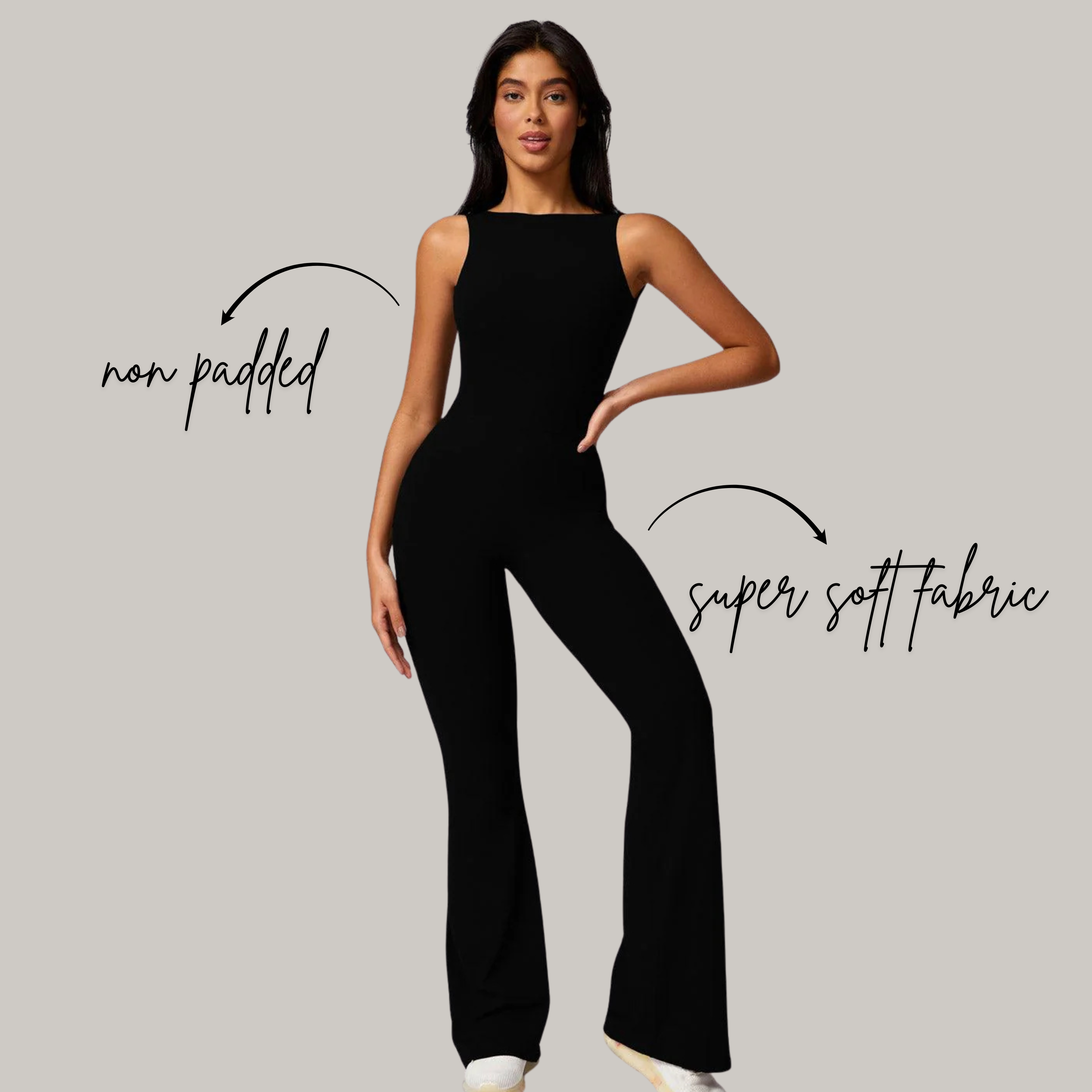 FlareFit Bodysuit | Black