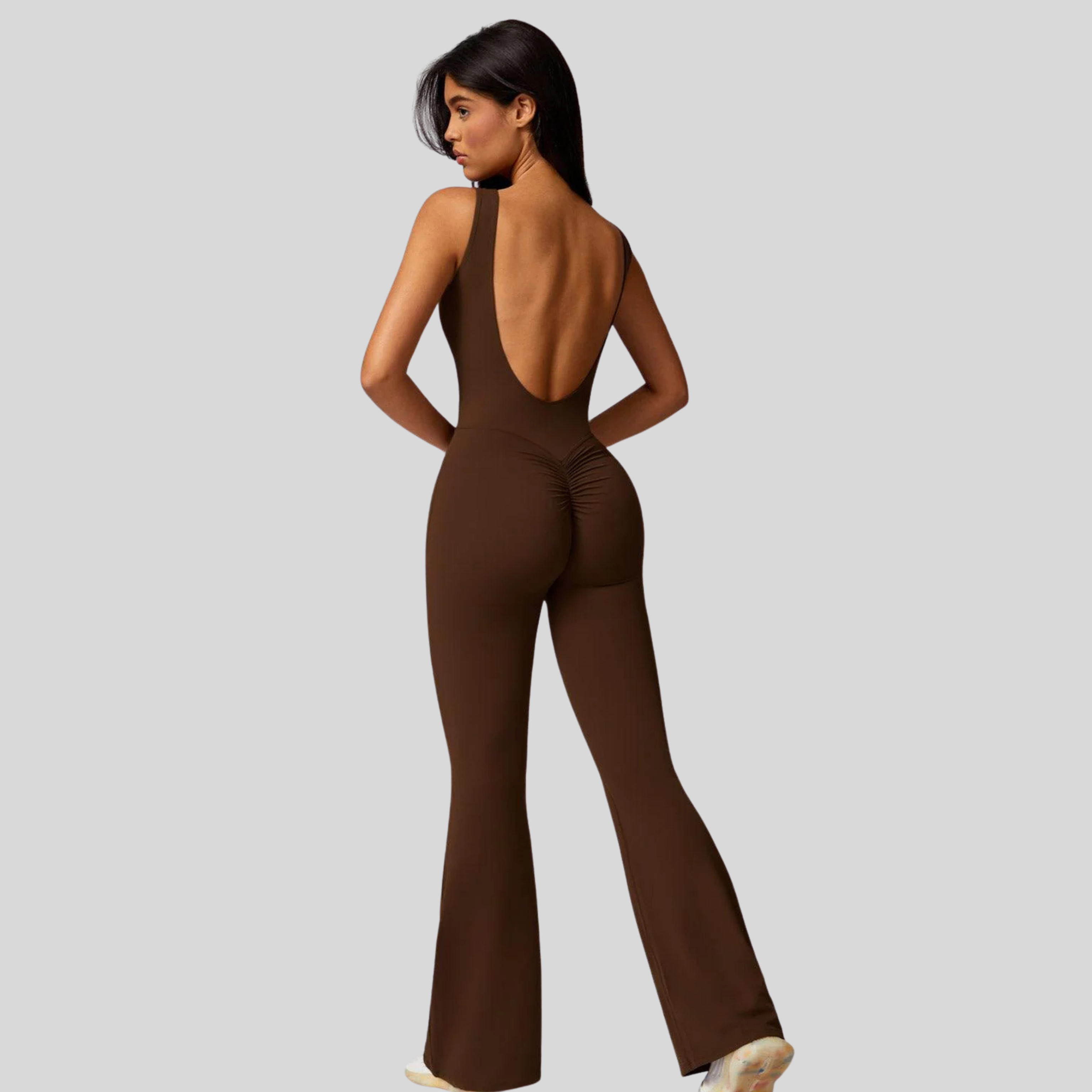 FlareFit Bodysuit | Brown