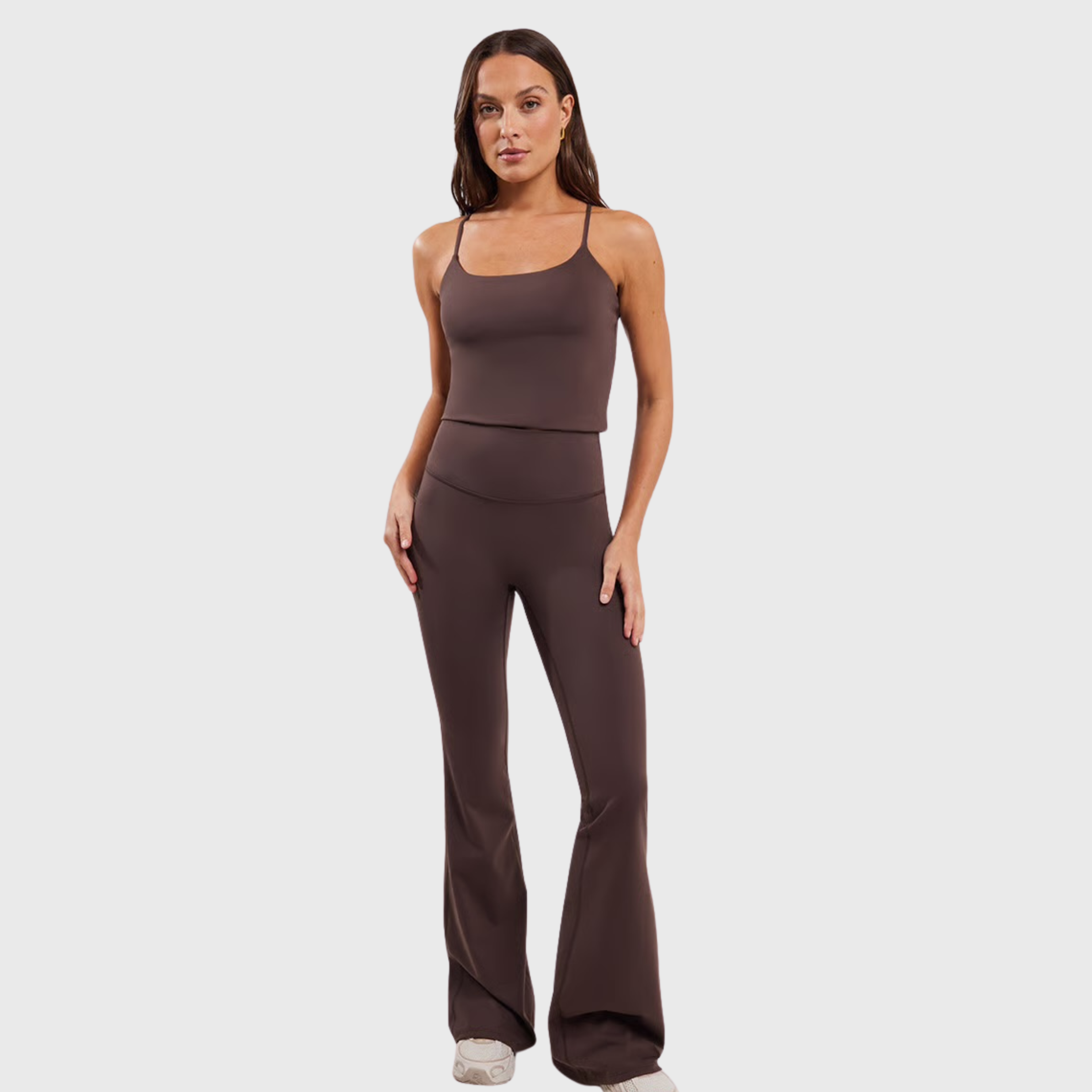 Sculpt Seamless Flare Leggings | Brown