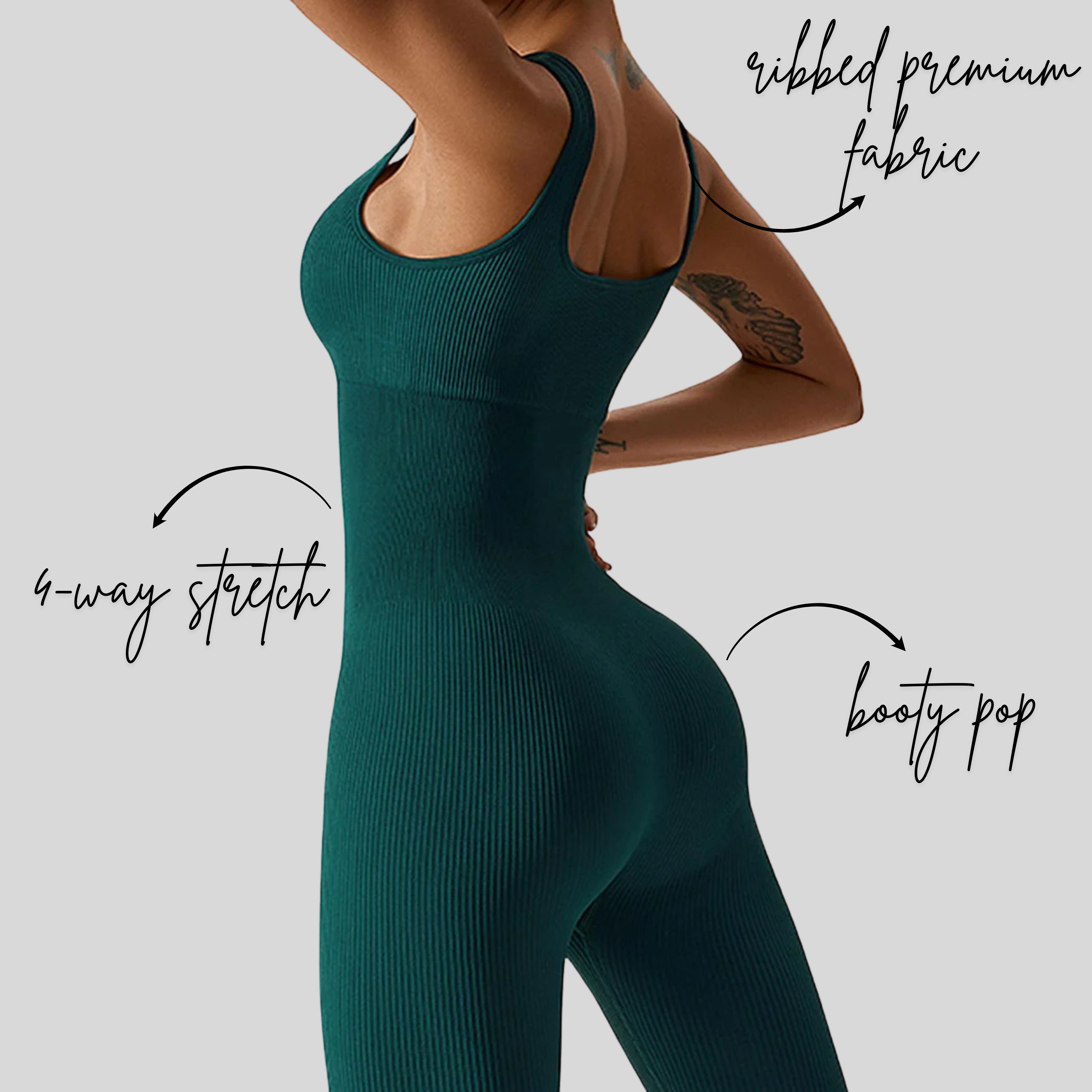 FlexIt Bodysuit | Emerald