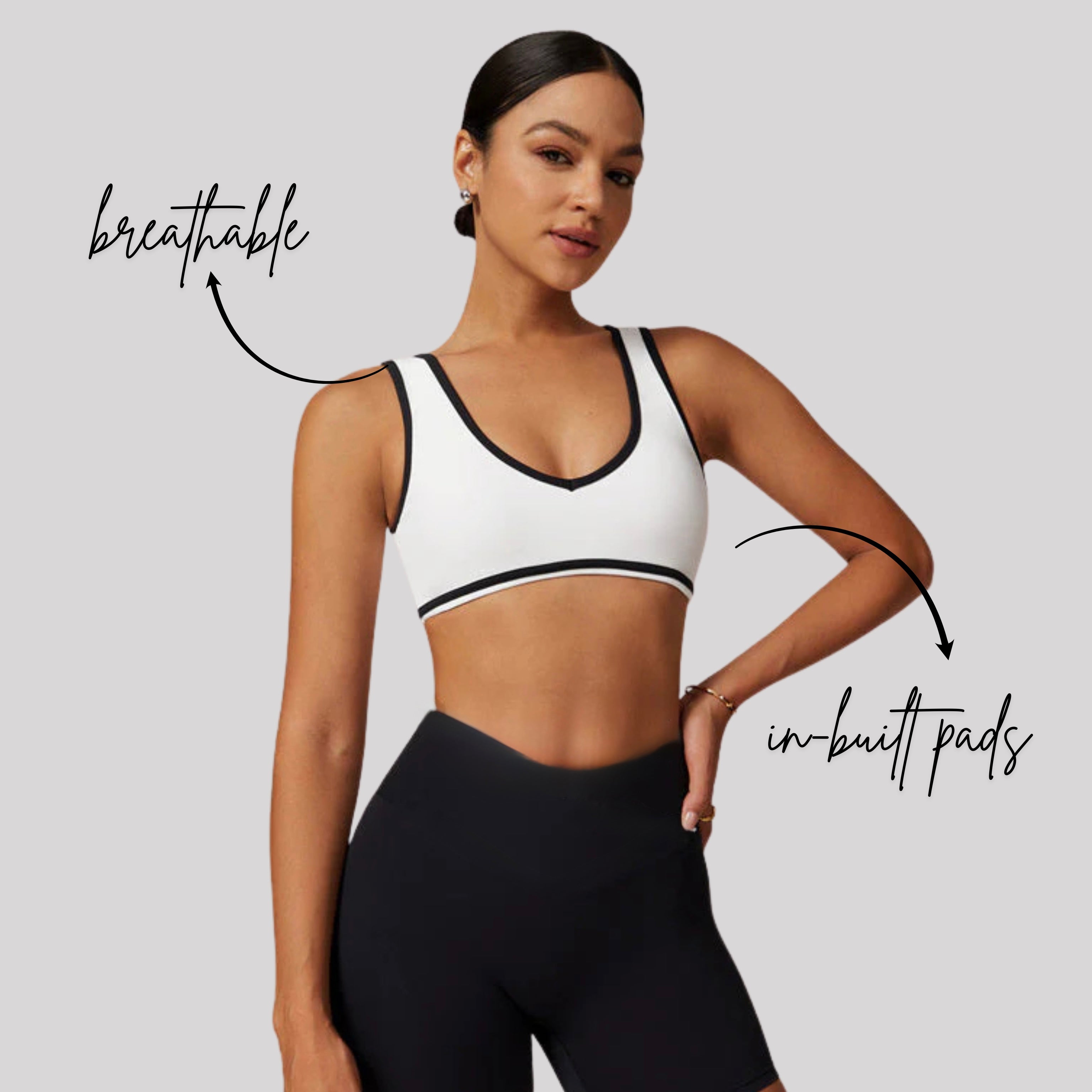 Flex Support Flare Set | Set of 2 - White