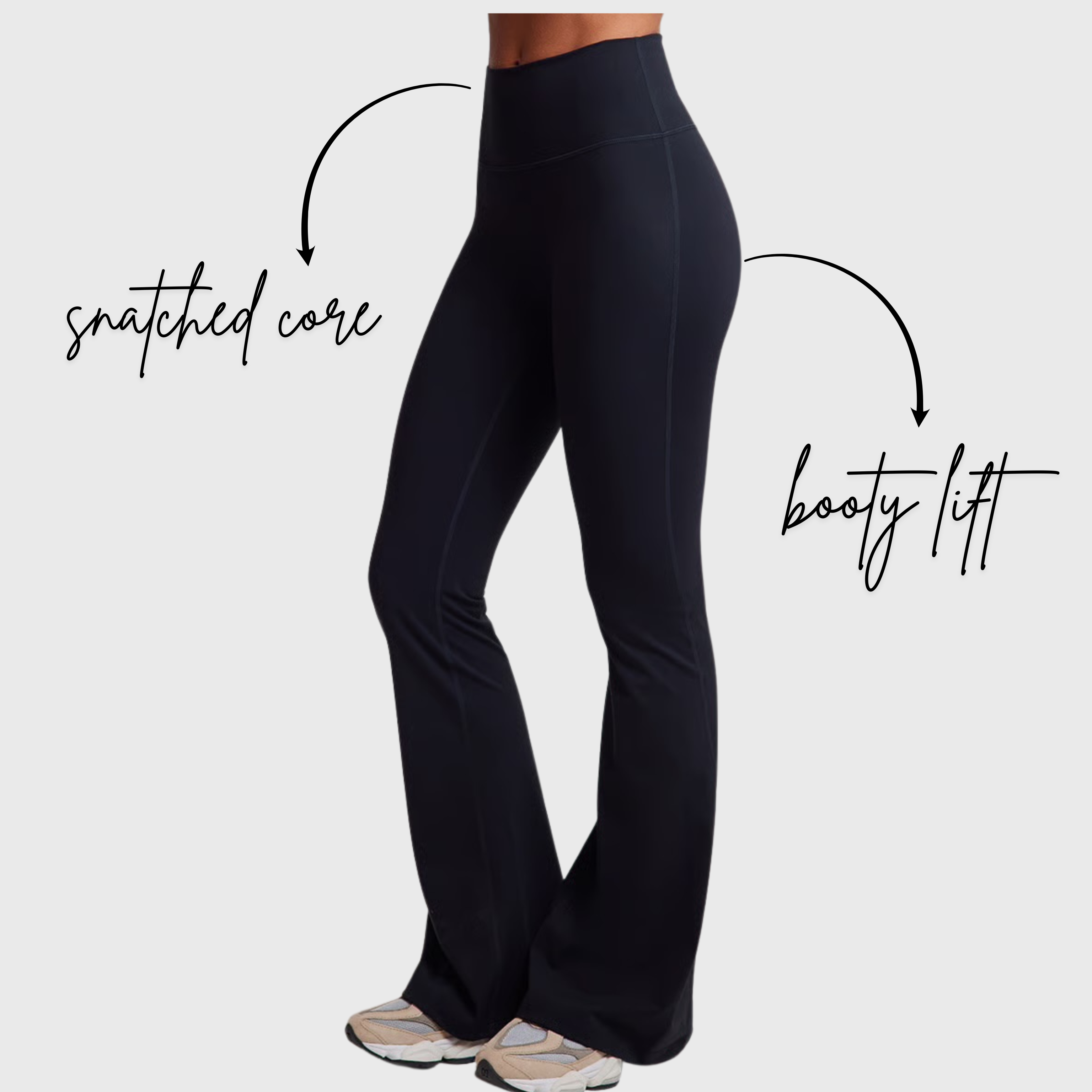 Sculpt Seamless Flare Set | Set of 2 - Navy