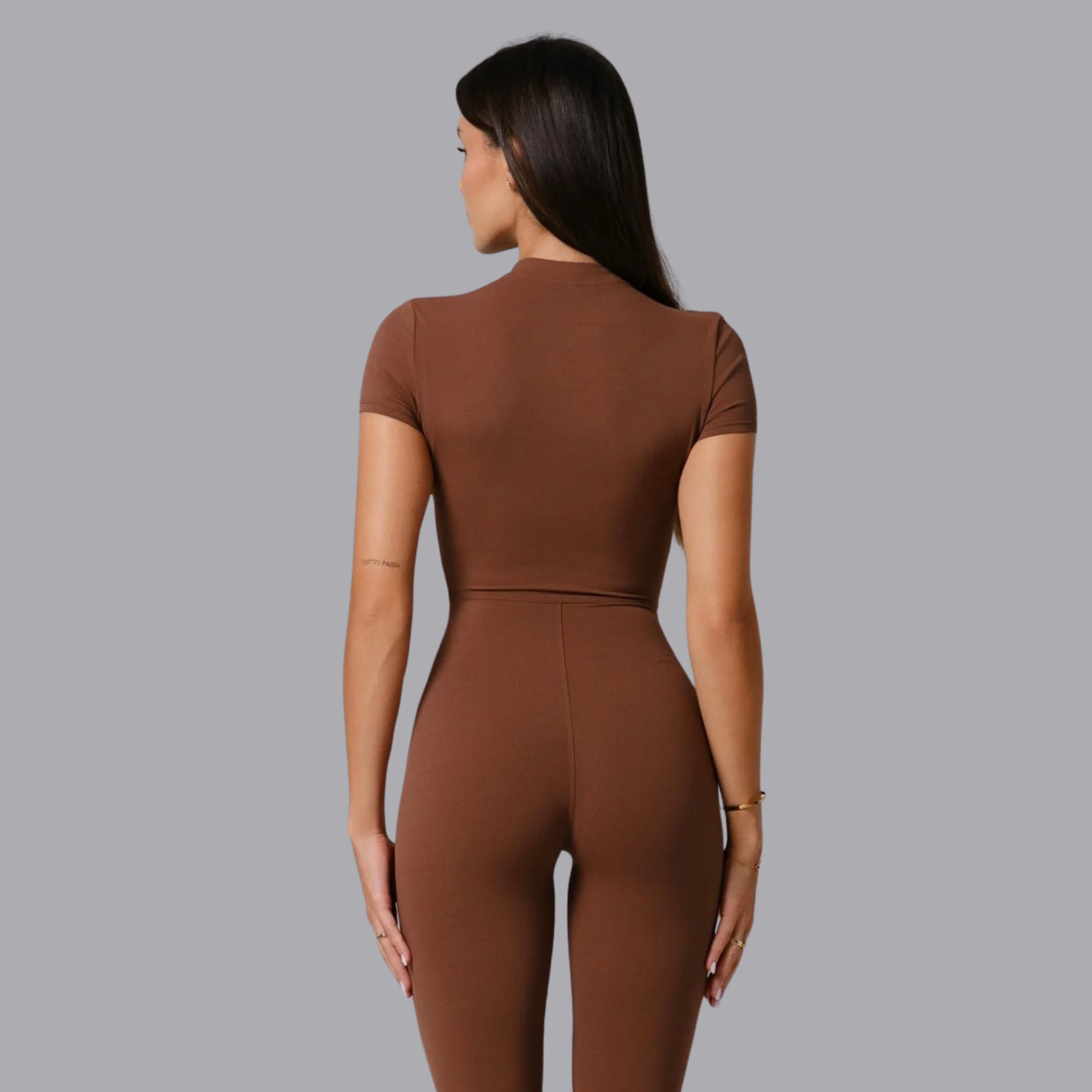 FlexiFit Bodysuit | Brown