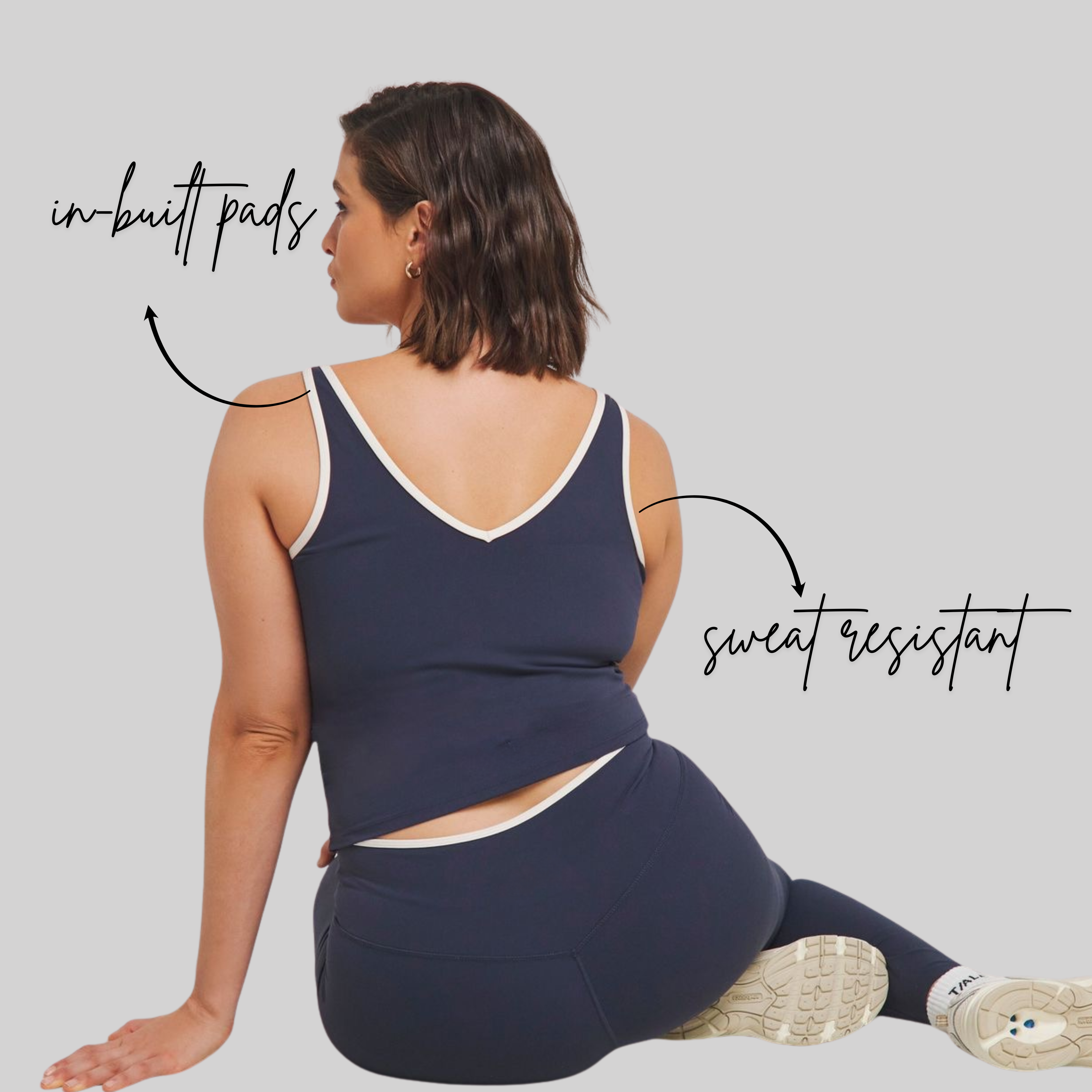 Core Seamless Set | Set of 2 - Navy